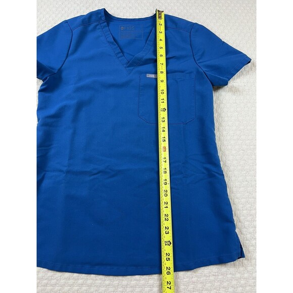 FIGS Catarina Scrub Top One-Pocket Technical Collection Blue Sz XS - Picture 6 of 8